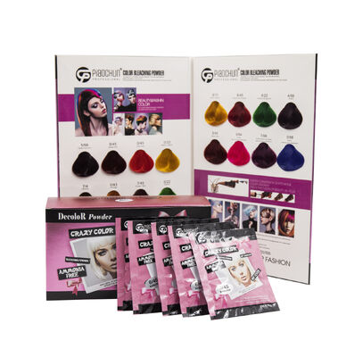 Bom preço. 20 Tinta de cabelo de cor em pó transferência prova lavável Tinta natural para cabelos de todos os comprimentos on-line