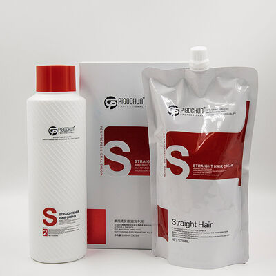 Ein guter Preis. Bio-Haarreparaturcreme für die permanente Geradigung 1000mlx2 Haarglättungsbalsam Online