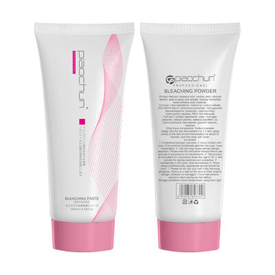 Prezzo buono Salone professionale Crema sbiancante per capelli 400g Permanente Formula leggera Tessitura fine Nessuna stimolazione Colorante naturale per capelli Privato in linea