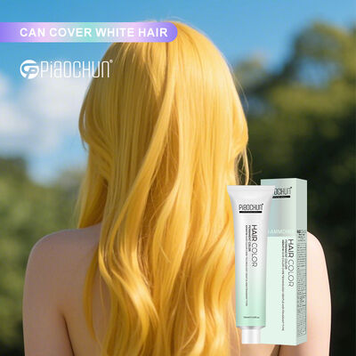 Bon prix Coloration capillaire PIAOCHUN – Crème professionnelle, éclat sur 8 niveaux, coloration sans dommage pour salons en ligne