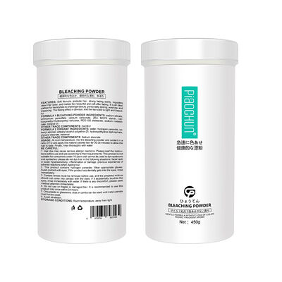 Prezzo buono OEM 450g Polvere sbiancante per capelli di salone 9 livelli di lucentezza sbiadente veloce senza polvere senza ammoniaca crema per capelli di colore cura dei capelli gratuita in linea