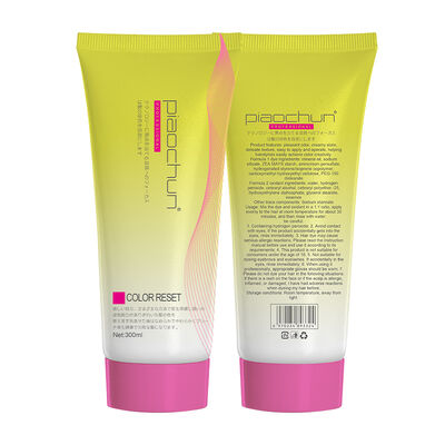 Goede prijs Salon Shampoo - Exclusieve 300ml Haarverfverwijderaar, Laag Ammoniak Kruidenformule, Bubble Wax Textuur, OEM ODM Ondersteund online