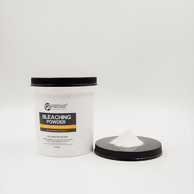 Buen precio Polvo de blanqueamiento profesional verde claro para el color del cabello Todos los tipos de cabello Nivel 8-9 en línea