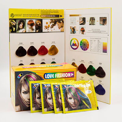 Buen precio Colorante de cabello en polvo permanente con ingredientes naturales para cabello negro y blanqueado en línea