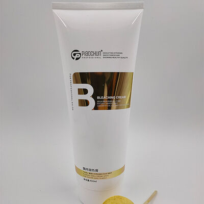 Bon prix Crème décolorante pour cheveux 400ml de haute qualité – Teinture permanente, lisse, usage professionnel en salon, vente en gros et échantillons gratuits en ligne