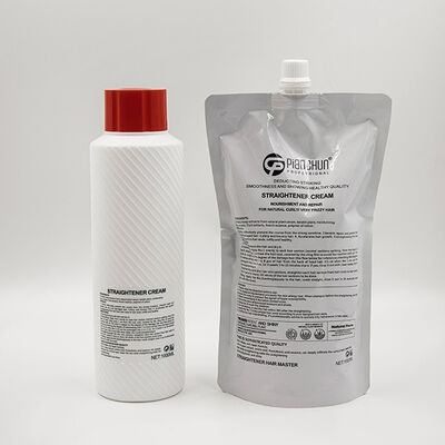 Good price Salon Hair Straightener Lotion Permanent , Straightening Hair Cream Natural Looking online