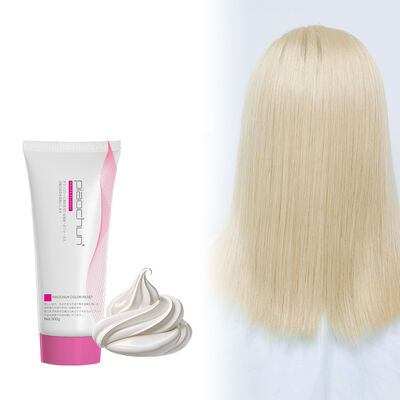 Ein guter Preis. 400g Permanente Haarbleichcreme für Salon-Profis, milde Formel, feine Textur, keine Stimulation, natürliche Farbfarbe Online