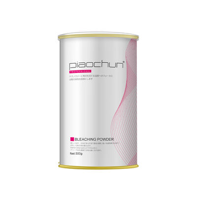 良い価格 プライベートブランド 400g サロン用ヘアブリーチパウダー - マイルド処方、ハーブ成分配合、GMP認証、きめ細かいテクスチャ、永久的な明るさ オンライン