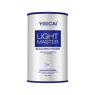 سعر جيد مصنع بيع بالجملة 500 غرام مسحوق تبييض الشعر صيغة معطرة منخفضة الضرر، مسحوق عالي الجودة لتلوين الشعر الانترنت