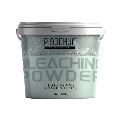 Buen precio Polvo aclarador de cabello de salón de calidad 1000g ¥ 8-9 niveles aclarador, amigable con la piel, fuerte desvanecimiento, blanqueador de alta calidad en línea