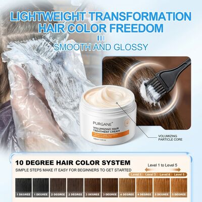 Bon prix Crème de traitement des cheveux pour augmenter le volume de l'air Protéine de riz et extrait de bambou, constructeur de corps léger pour les cheveux boiteux plats 250g en ligne